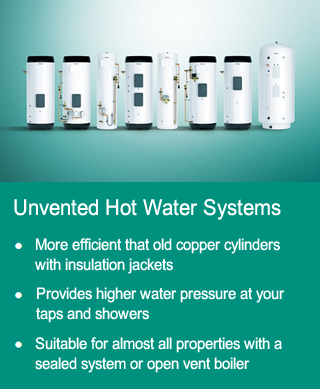 unvented hot water systems leeds